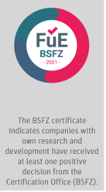 BSFZ FuE 2021 quality certification